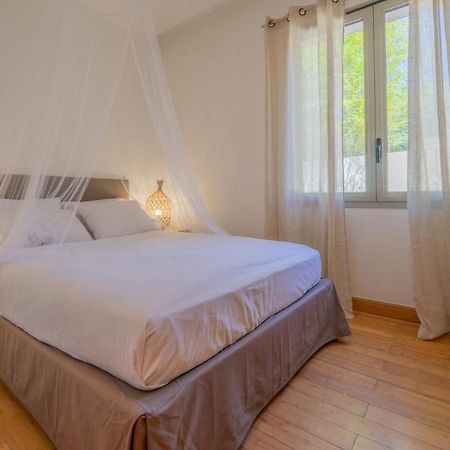 Appartement 6 Pers Jardin Prive La Cabane Bambou - Mandara Beach , Antibes French Riviera Juan-les-Pins Exterior photo
