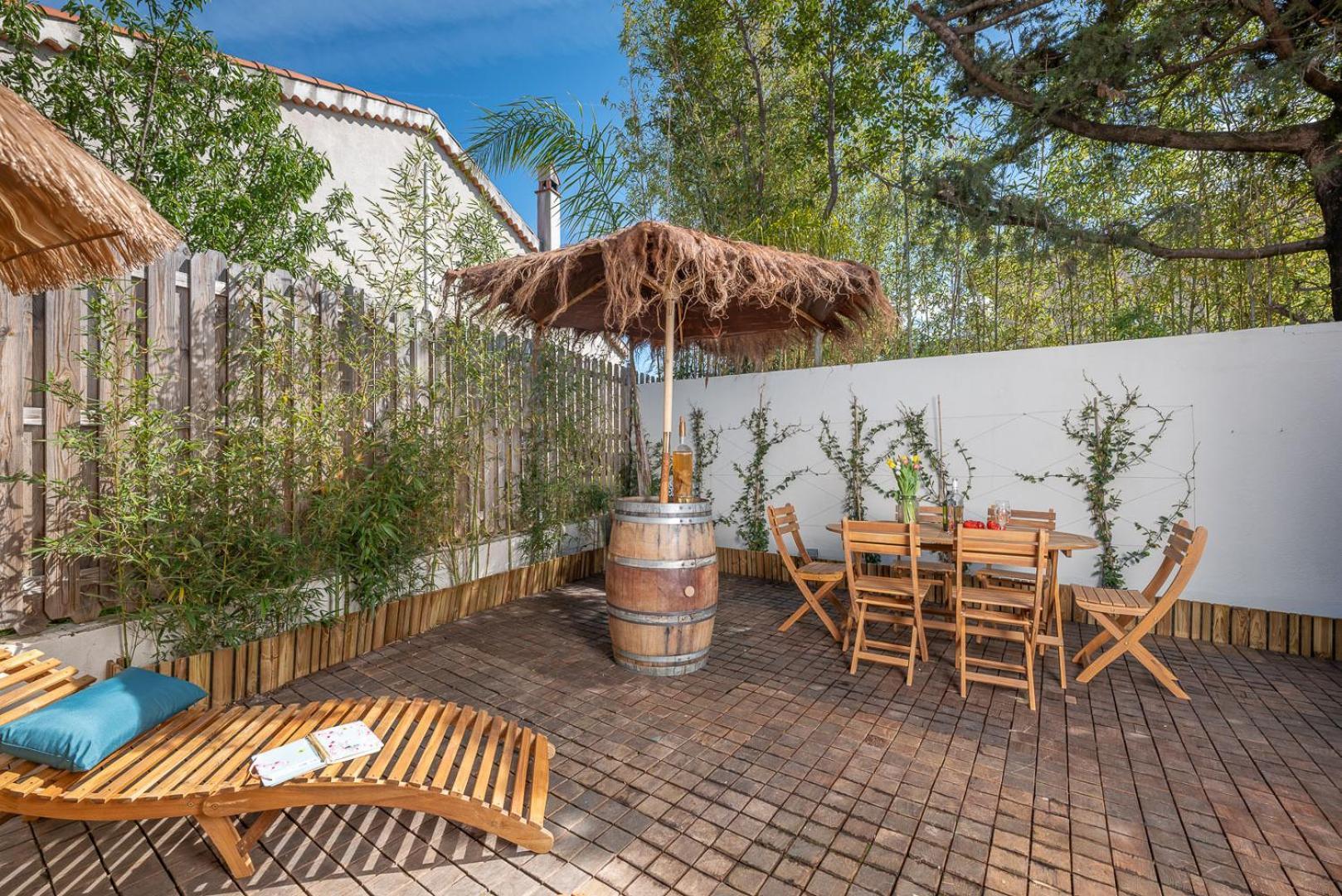 Appartement 6 Pers Jardin Prive La Cabane Bambou - Mandara Beach , Antibes French Riviera Juan-les-Pins Exterior photo