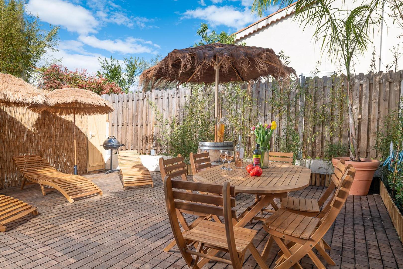 Appartement 6 Pers Jardin Prive La Cabane Bambou - Mandara Beach , Antibes French Riviera Juan-les-Pins Exterior photo